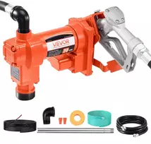 Kuro perpylimo siurblys (dyzelinas) 12 V, 20 GPM, 1/4 AG, su rankiniu antgaliu