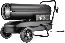 Dyzelinis/žibalinis oro šildytuvas 100000 BTU torpedo tipo 38 l bakas