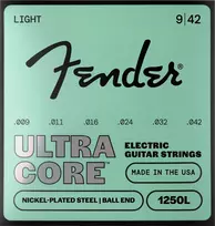 Stygos elektrinei gitarai Fender Ultracore 1250L .009-.042