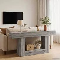 Konsolinis stalas Pilka Sonoma 160 x 30 x 74 cm