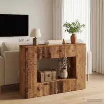 Konsolinis stalas Senas medis 101 x 29 x 74 cm Dirbtinė mediena