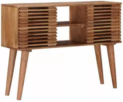 Rankų darbo pabaigos stalas Tekšinis rudas 100 x 30 x 75 cm