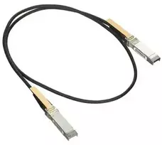 Carruzzo Cisco 10GBASE-CU SFP+ Cable 1 Meter „InfiniBand“ arba šviesolaidinis kabelis 1 m SFP+ Juoda