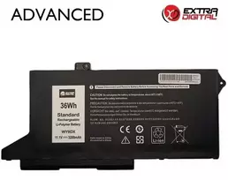 Nešiojamo kompiuterio baterija DELL WY9DX, 3200mAh, Extra Digital Advanced