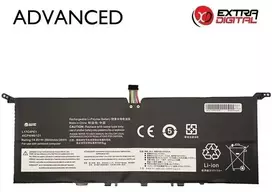Nešiojamo kompiuterio baterija LENOVO L17C4PE1, 2600mAh, Extra Digital Advanced