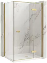 Dušo Kabina Rea Atlas 100x80 Gold dešinys