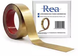 Lipni Dekoratyvinė Juostelė Rea P14454ca 3,8cm Gold