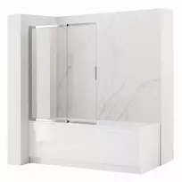 Slankiojanti Vonios Sienelė Rea Dario Chrome 120