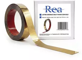 Lipni Dekoratyvinė Juostelė Rea P14454d 2cm Gold
