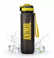 Gertuvė Universal Nutritions Universal Animal Sports Vanduo Bottle 1000 ml. (Juodas with yellow spalva)