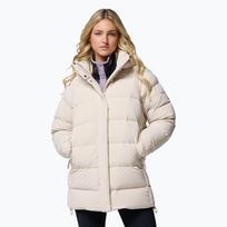 Moteriška pūsta striukė Columbia Amaze Puff Mid Hooded dark stone