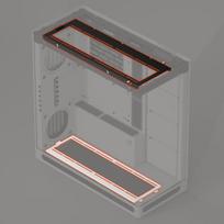 Havn HAVN HS 420 Fan Brackets do radiatorów 360 mm biały | HVN-AS-HS420-05-36A | 4251442512903