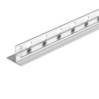 Stiklo atramos strypas Balneo, dešinė, nerūdijančio plieno (inox), 120 cm