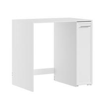 SoBuy Spintelė Skalbimo Mašinai BZR229-W Balta 90x60x88cm Melaminas Su Stalčiumi