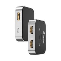 Vaizdo jungiklis HDMI 2.1, 3 lizdai, 4K 144Hz, 1x2 ir 2x1