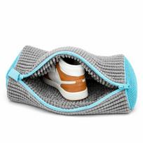 Skalbimo maišeliai batams, 2 vnt., Gray Shoe Wash Bag + Shoe Rack