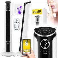 Stalinis ventiliatorius Yoer Silent, 29 dB, 3D, iki 10 m, jonizacija, aromato funkcija