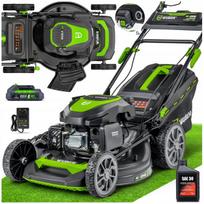 Benzininė vejapjovė DIESEL, 6,25 AG, 53 cm, elektrinis užvedimas, 4in1, su alyva