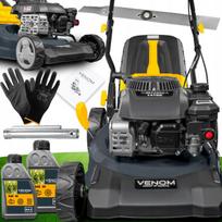 Benzininė vejapjovė VENOM 141cc, lengva ir manevringa, naujas modelis