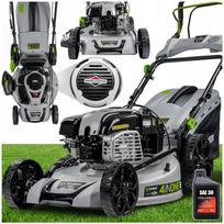 Benzininė vejapjovė Briggs & Stratton, 56 cm, su pavara ir elektriniu užvedimu