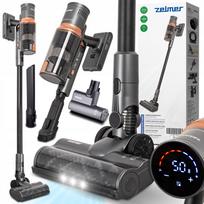 Vertikalus dulkių siurblys ZELMER, belaidis, rankinis, be maišelio, su EPA filtru, tinkamas naminiams gyvūnams