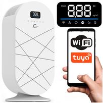 Oro valytuvas su HEPA ir UV filtrais, jonizacija, WiFi, tylus, didelės galios