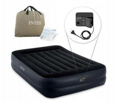 Pripučiama dvigulė čiužinys 203x152 cm su elektrine pompa INTEX 64124