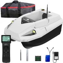 Žvejybos sonar LOKEEVAN D50E, GPS, 2 x 15600 mAh, 500 m nuotolis, 2 kg talpa, 1,7 m/s