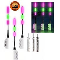 Žibintuvėlis Fedeer Glowing Beacon su 3 šviesos taškais + 3 baterijos