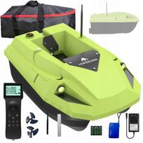 Masalinė valtis LOKEEVAN D50B su GPS, nuotoliniu valdymu, 12V, 2 m/s, 2 x 15600 mAh, 2 kg talpa