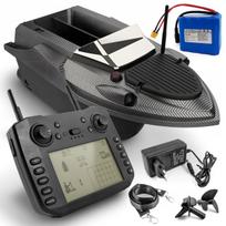 Masalas laivelis Flytec V080 su GPS, 3 kg talpa, 20 Ah baterija, 800 m nuotolis, 15 km/val. greitis