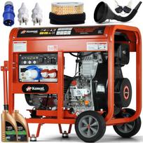 Dyzelinis generatorius BLACKSMITH 8 kW, vario apvijos, el. starteris, AVR