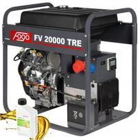 Elektros generatorius FOGO FV20000TRE, 19,5 kVA, 400V, su AVR ir alyva