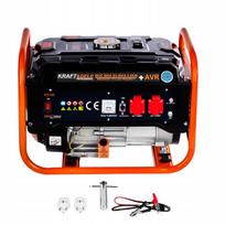 Nešiojamas vienfazis generatorius 3500W 3.5kW su AVR