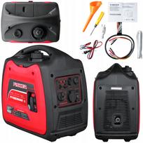 Inverterinis generatorius 3500 W, mobilus benzininis elektrinis generatorius