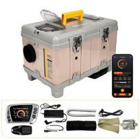 Dyzelinis šildytuvas WEBASTO, 8 kW, 230V/12V, su ventiliacija ir LCD START/STOP valdymu