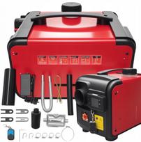 Automobilinis šildytuvas WEBASTO 12 kW, 12V/24V/230V, su nuotoliniu valdymu