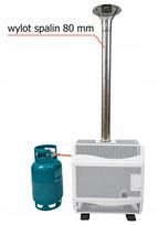 Dujinė krosnelė, šildytuvas, 9 kW, Cylinder modelis