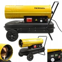 Dyzelinis oro šildytuvas 25 kW su pūtikliu 2500 W, termostatu ir LCD
