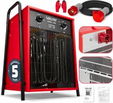 Elektrinis šildytuvas WELLTEC EHD220, 22 kW, 2541 m³/h, su ventiliatoriumi ir laidu