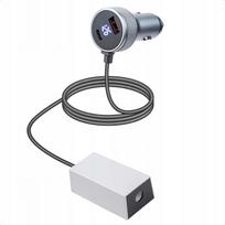 Automobilinis 60W DC adapteris StrategyGear, tinkamas Starlink Mini, 33W lizdui