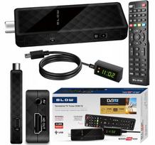 TV imtuvas DVB-T2 HEVC H.265, mini HDMI USB, su nuotolinio valdymo pultu