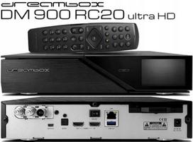 Palydovinis imtuvas DREAMBOX DM900 RC20 HD 4K, 2x DVB-S2 + DVB-T2/C