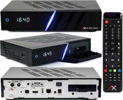 Palydovinė ir antžeminė TV priedėlis OPTICUM AX 4K BOX HD61 COMBO, DVB-S2X/DVB-T2/C, 2xCI+, 1xCA