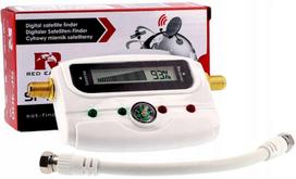 Palydovinės TV signalo matuoklis SAT-FINDER SF-300 su LCD, DVB-S/S2