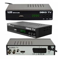 DVB-T2 TV imtuvas DekoTvPro HEVC H.265 su nuotolinio valdymo pultu