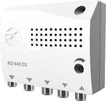 Antenos stiprintuvas FAGOR AD640, 4 išėjimai, 18 dB, DVB-T2