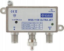 Antenos stiprintuvas Telkom-Telmor WSS-1138 ULTRA JET, DVB-T2, 38 dB, LTE