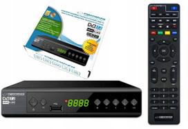 Televizoriaus imtuvas DECODER HD DVB-T2 HEVC H.265 su nuotolinio valdymo pultu