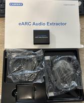 Garso ekstraktorius CAMWAY HDMI ARC/eARC, Toslink, RCA, 3,5 mm, 5.1